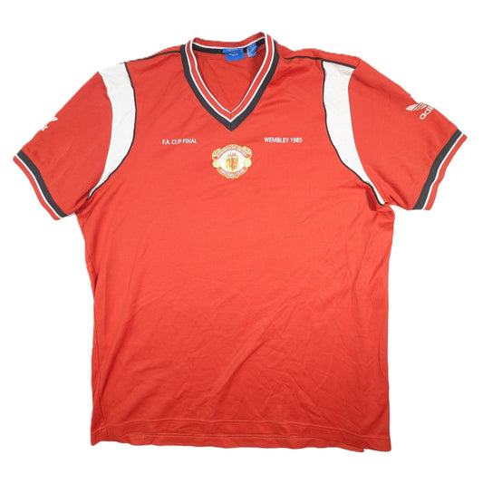 manchester united jersey retro sponsorless adidas fa cup final 1985 ai7404 svs4010