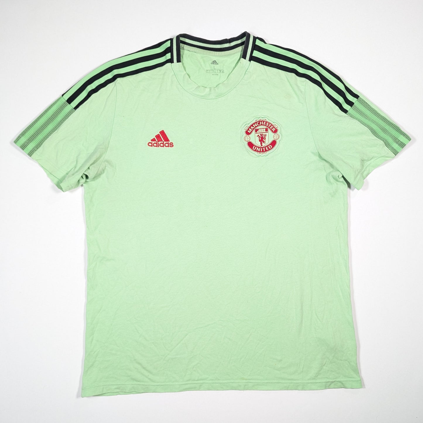 manchester united t shirt 2021 sponsorless adidas  gk9434 svs3025