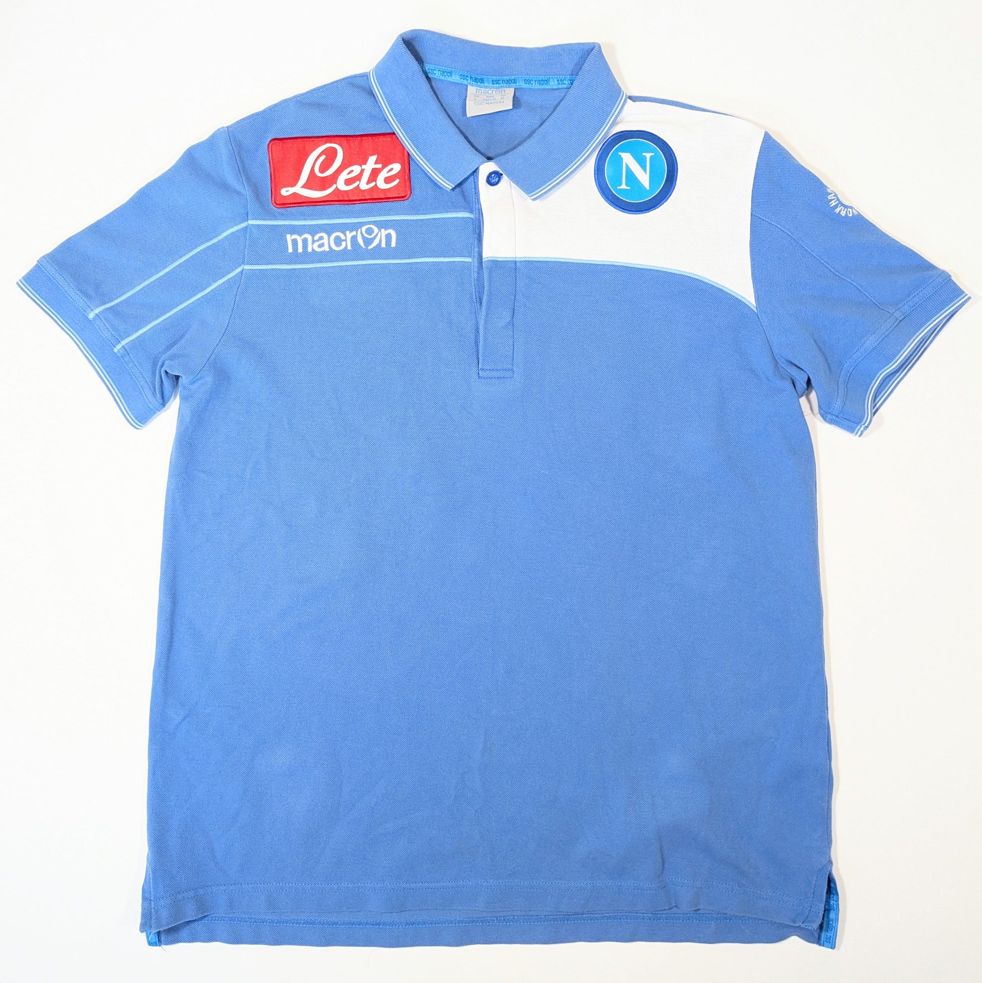 napoli polo shirt 2010 / 11 lete macron  n/a svs2444