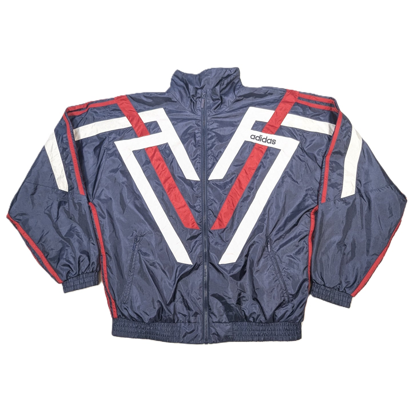 navy jacket 1990s  adidas   svs3758