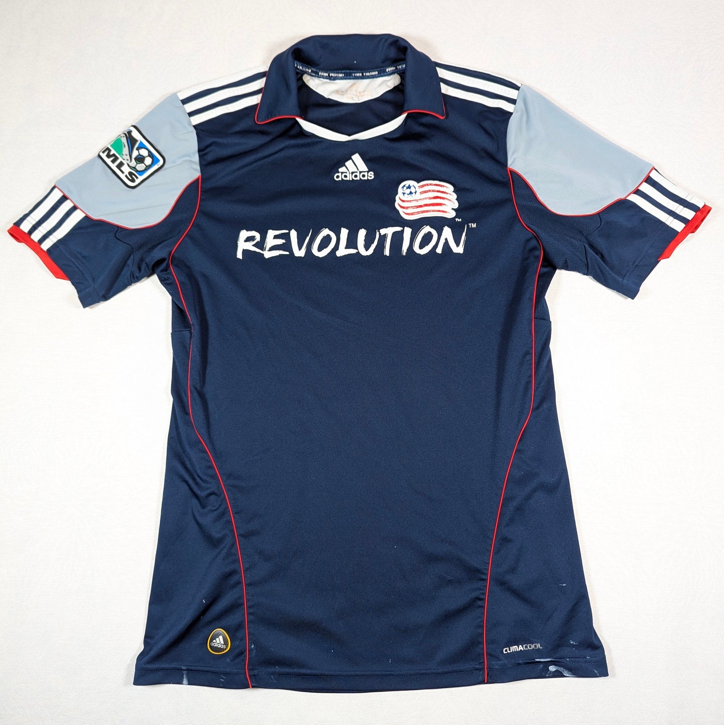 new england revolution jersey 2011 sponsorless adidas  p57317 svs3517