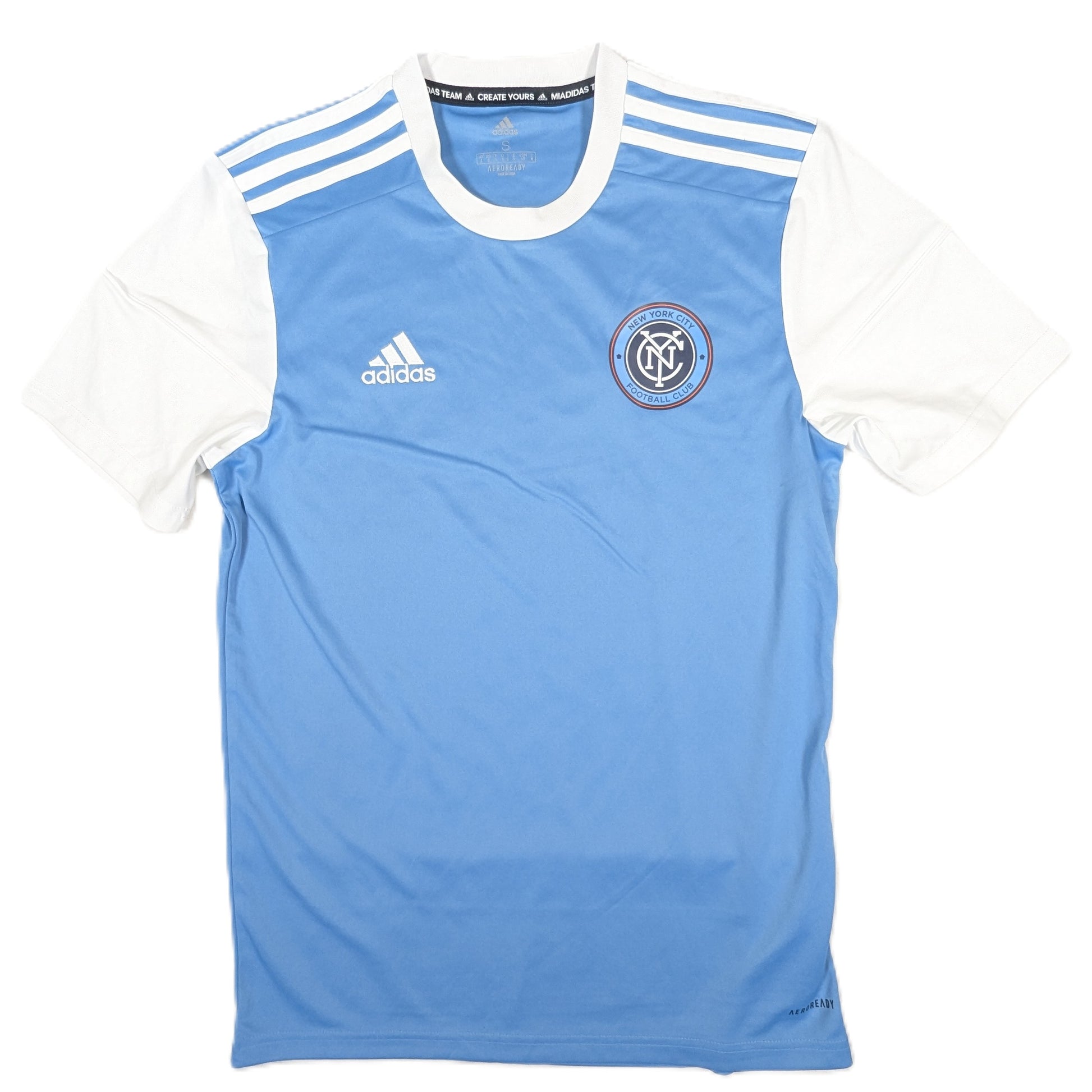 new york city fc jersey 2021 sponsorless adidas  apu013 svs4420