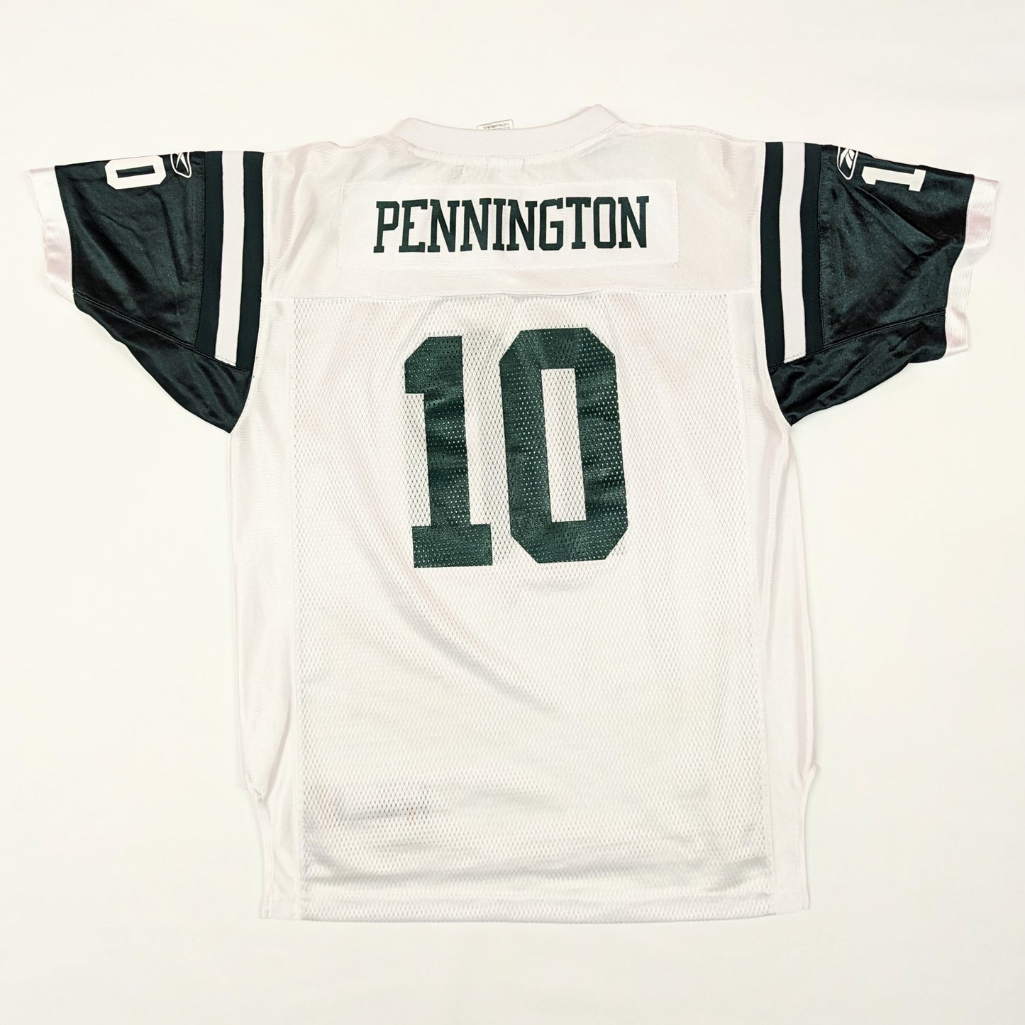 new york jets jersey 2007 sponsorless reebok chad pennington svs2290