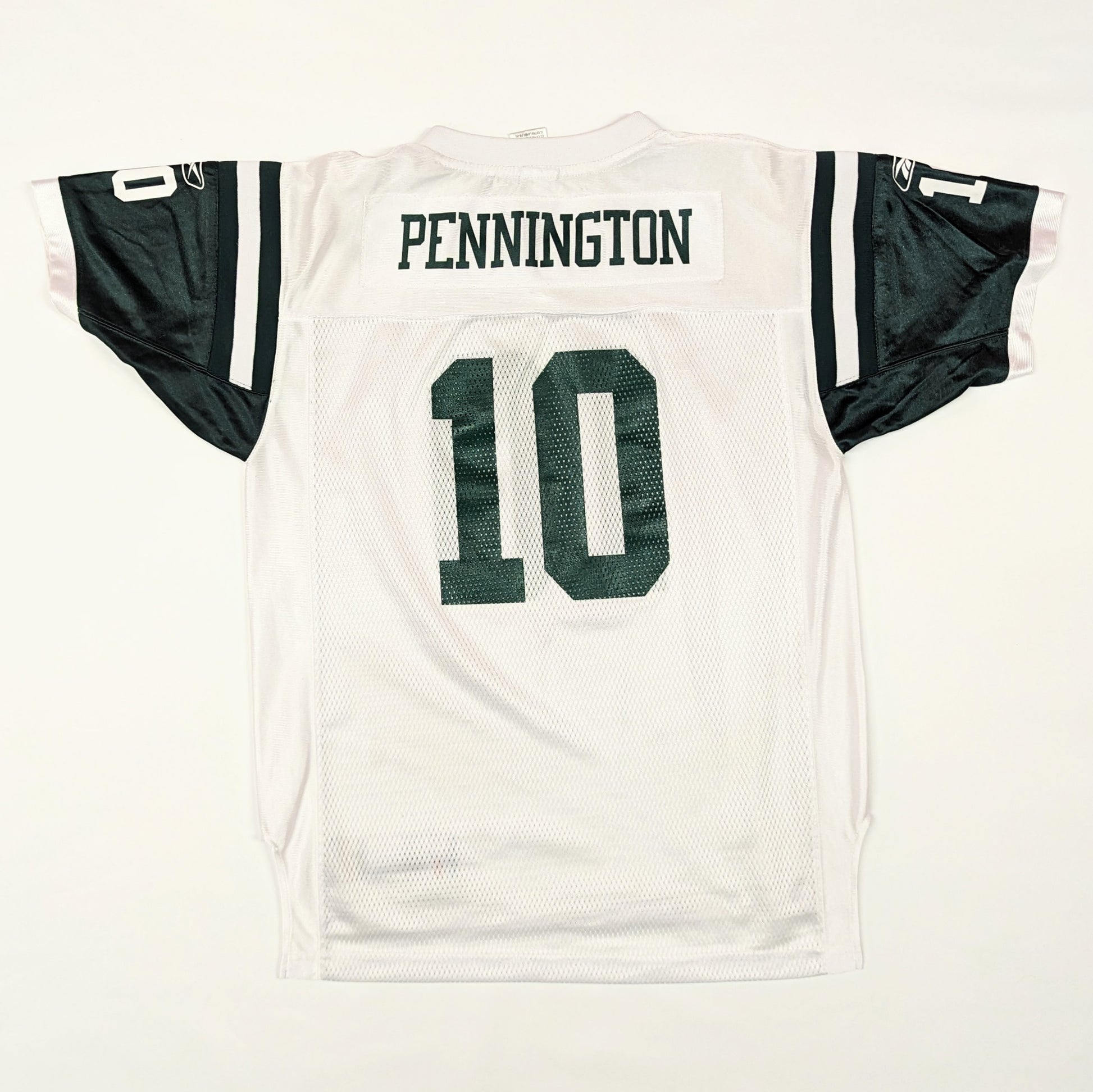 new york jets jersey 2007 sponsorless reebok chad pennington svs2290