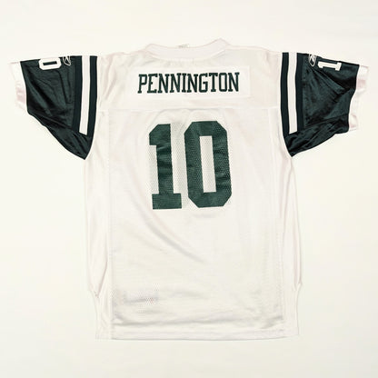 new york jets jersey 2007 sponsorless reebok chad pennington svs2290