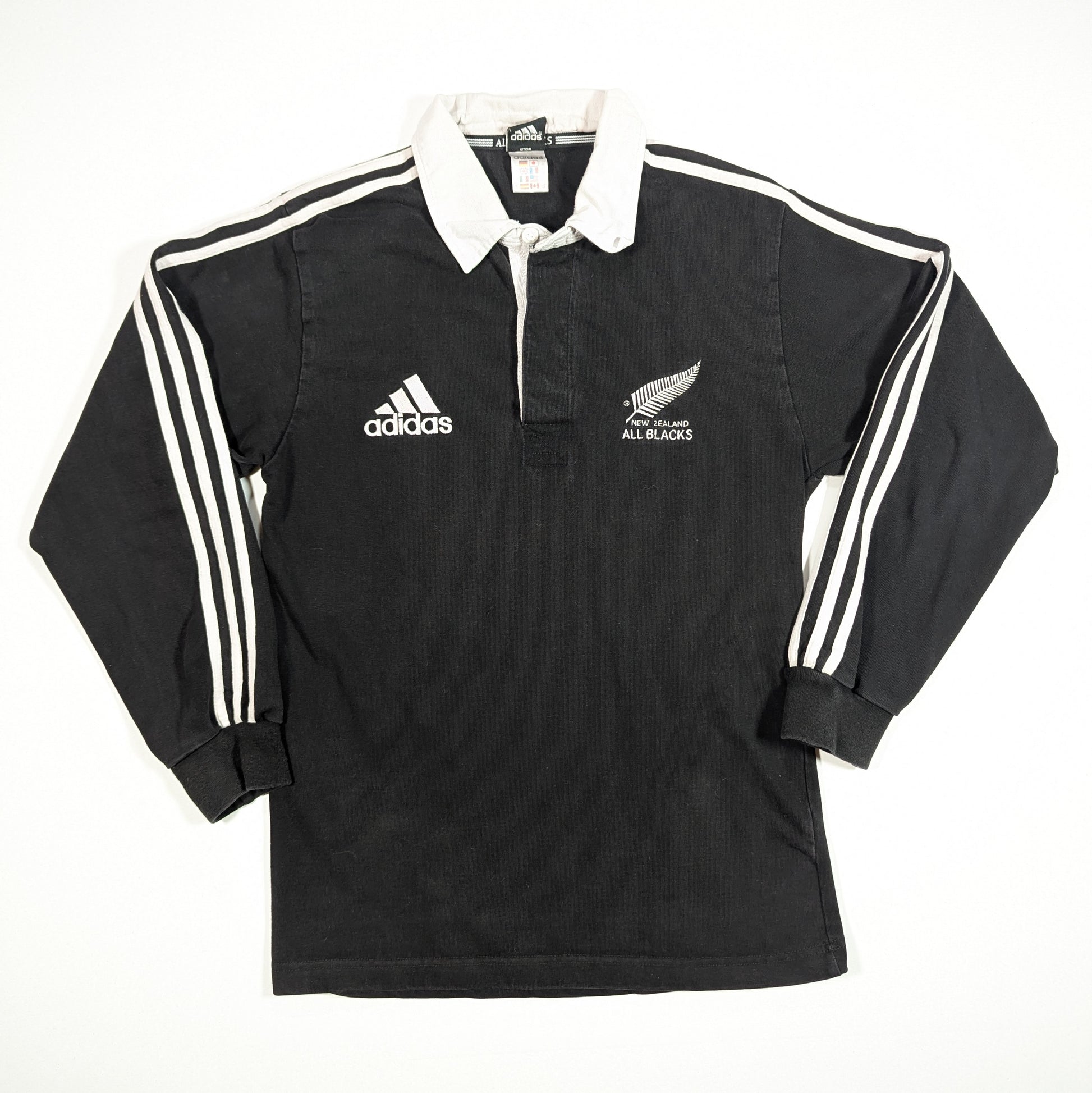 new zealand all blacks jersey 1999 sponsorless adidas  635868 svs2977