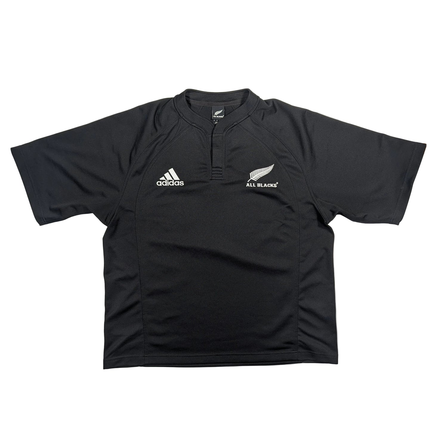 new zealand all blacks jersey 2005 sponsorless adidas  506800 svs4324