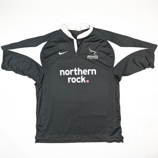 newcastle falcons jersey 2007 northern rock nike  212006 11 svs3480