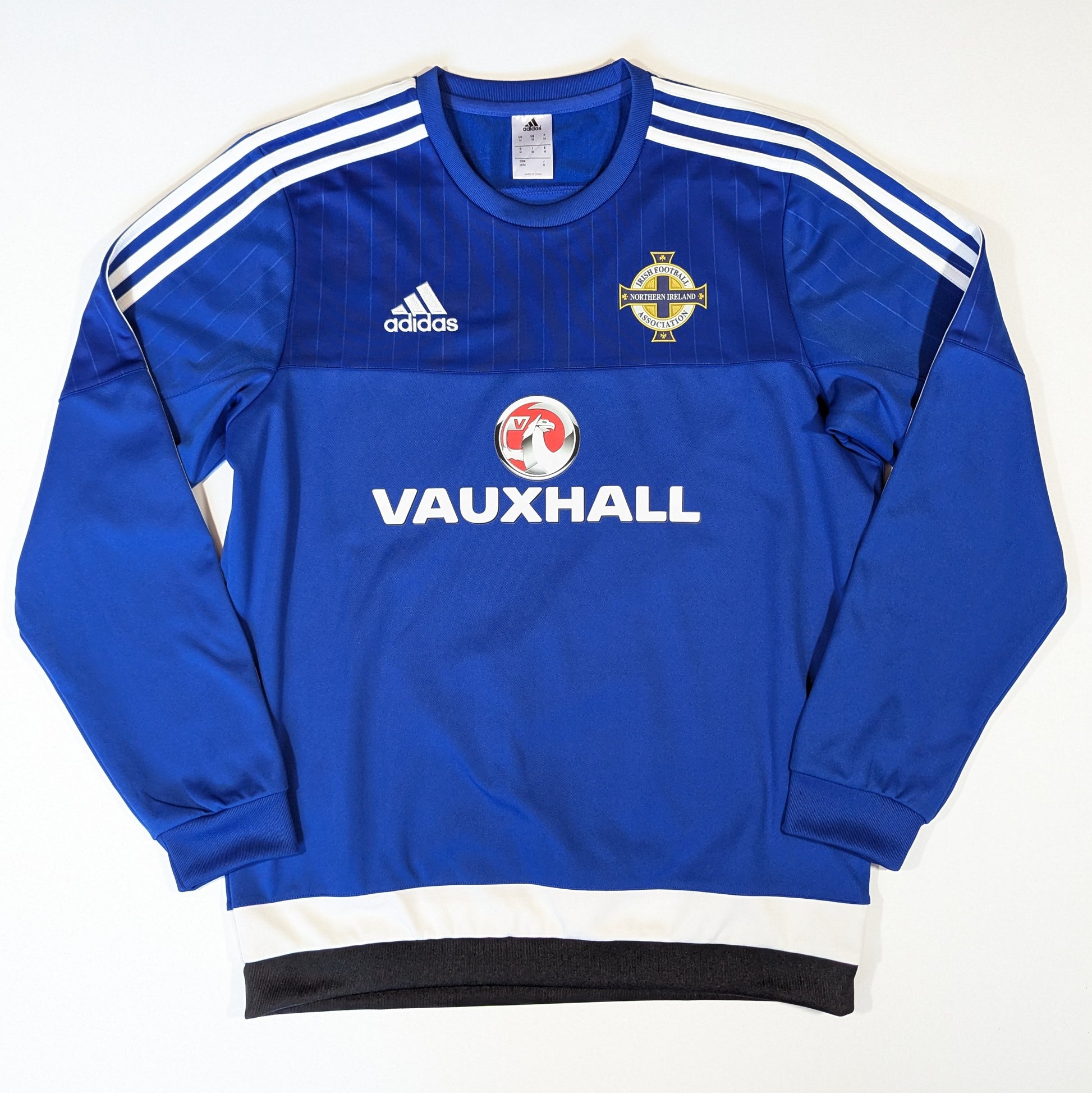 northern ireland sweatshirt 2016 / 17 vauxhall adidas  s22425 svs2471