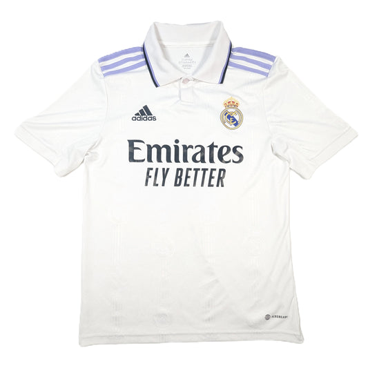 real madrid jersey 2022 fly emirates adidas  ha2654 svs3826