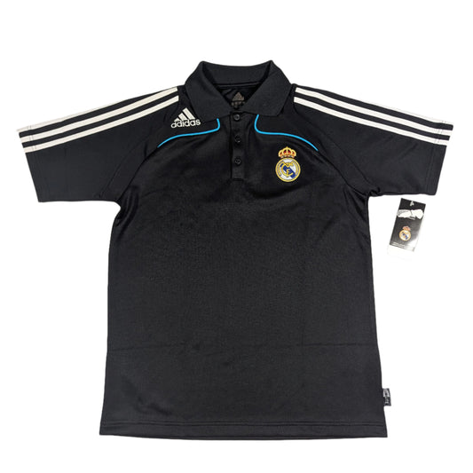 real madrid polo shirt 2008 sponsorless adidas  50075 svs2750