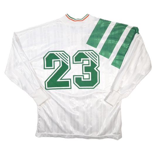 republic of ireland jersey 1992 sponsorless adidas   svs3910