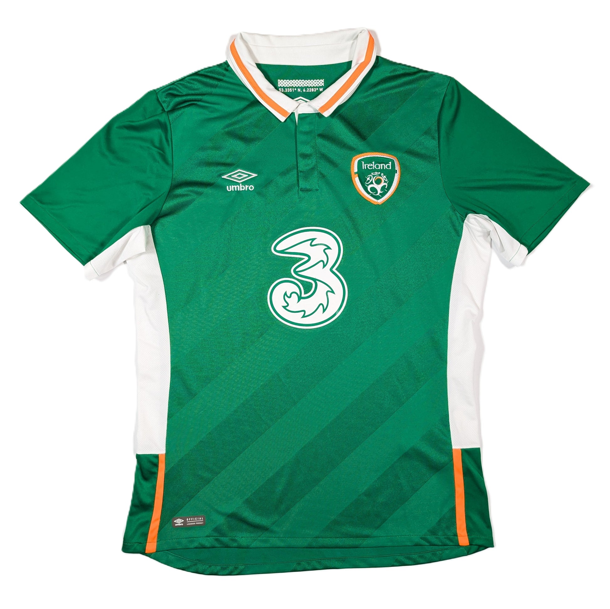 republic of ireland jersey 2016 three umbro   svs3422