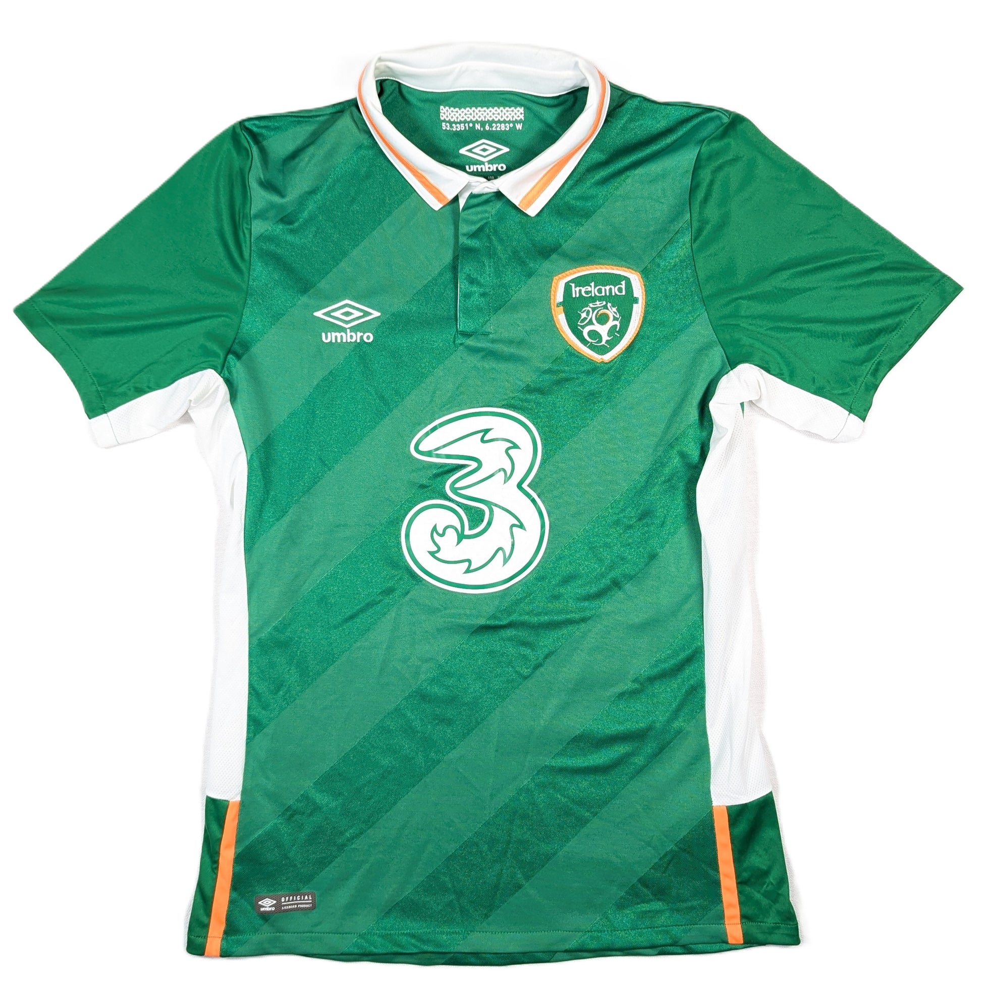 republic of ireland jersey 2016 three umbro   svs3470