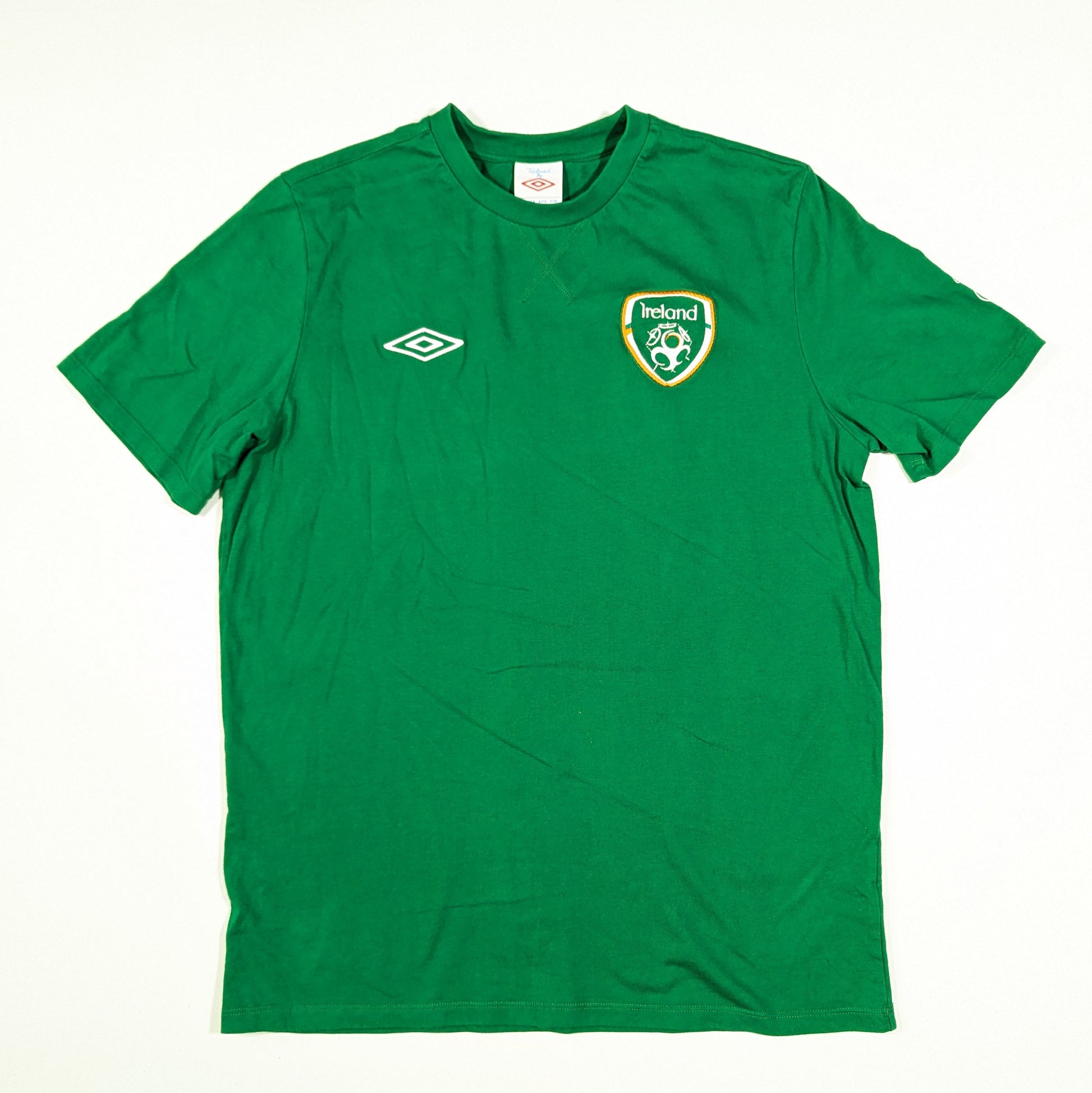 republic of ireland t shirt 2012 sponsorless umbro  n/a svs2637