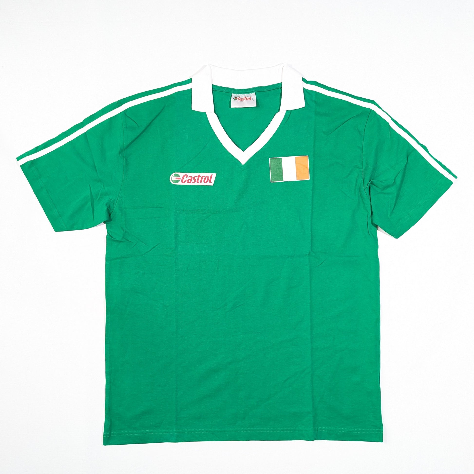 republic of ireland t shirt retro castrol pelmark  n/a svs2682