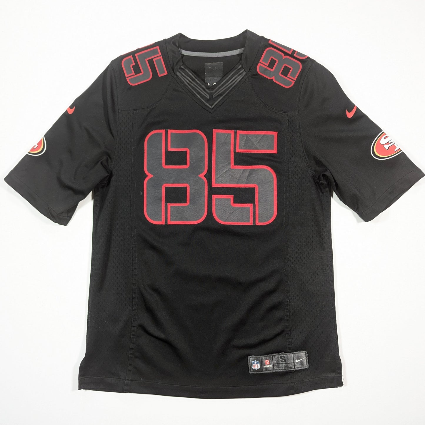 San Francisco 49ers Nike American Football Jersey 2015 Vernon Davis  #85  (S) [Very Good]