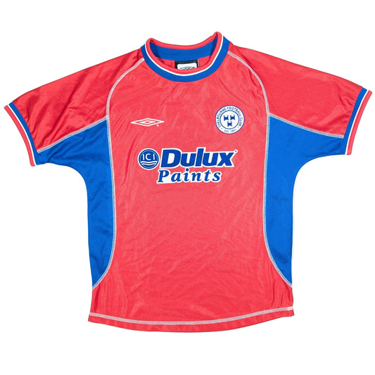 shelbourne jersey 2002 dulux paints umbro  n/a svs3042