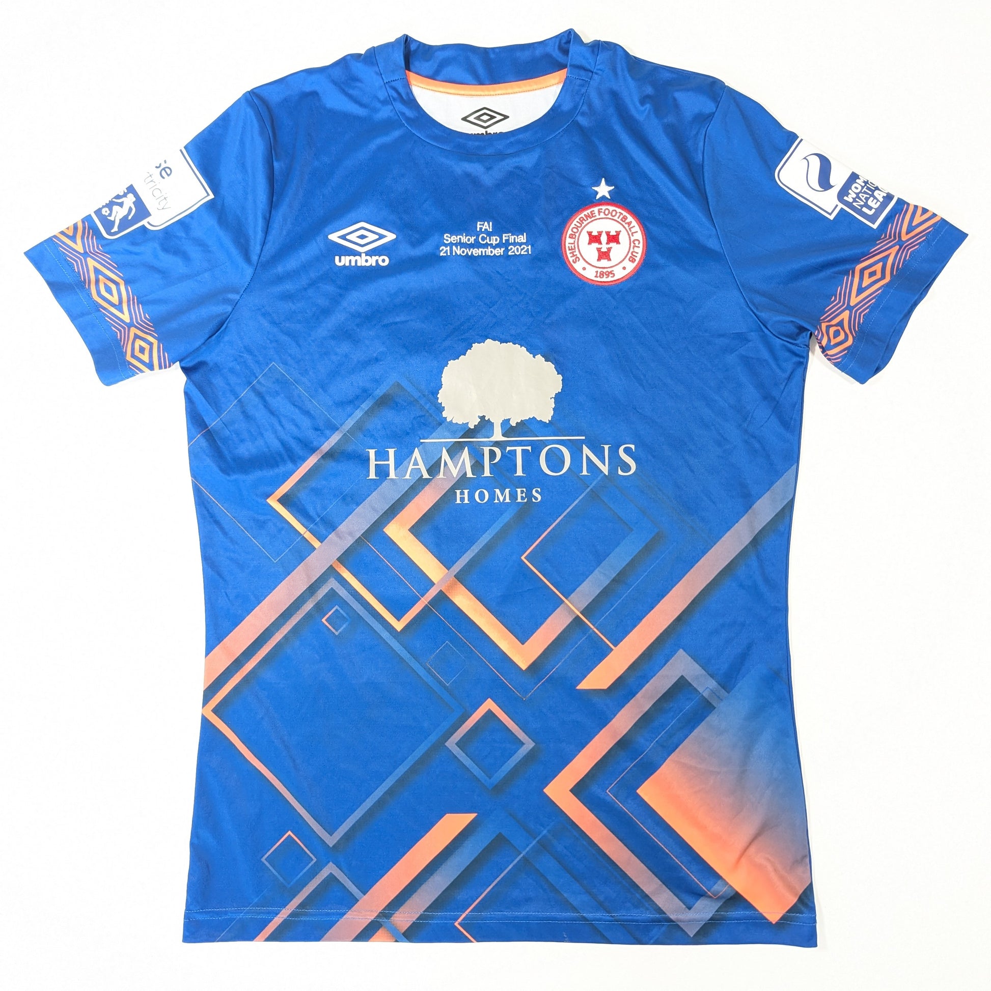shelbourne jersey 2021 hamptons homes umbro fai cup final n/a svs2511