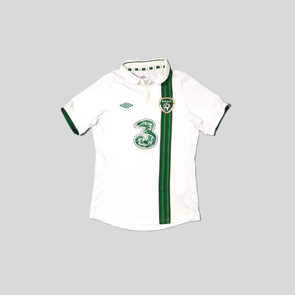vintage republic of ireland jersey 2011 euros white umbro eire irish coybig