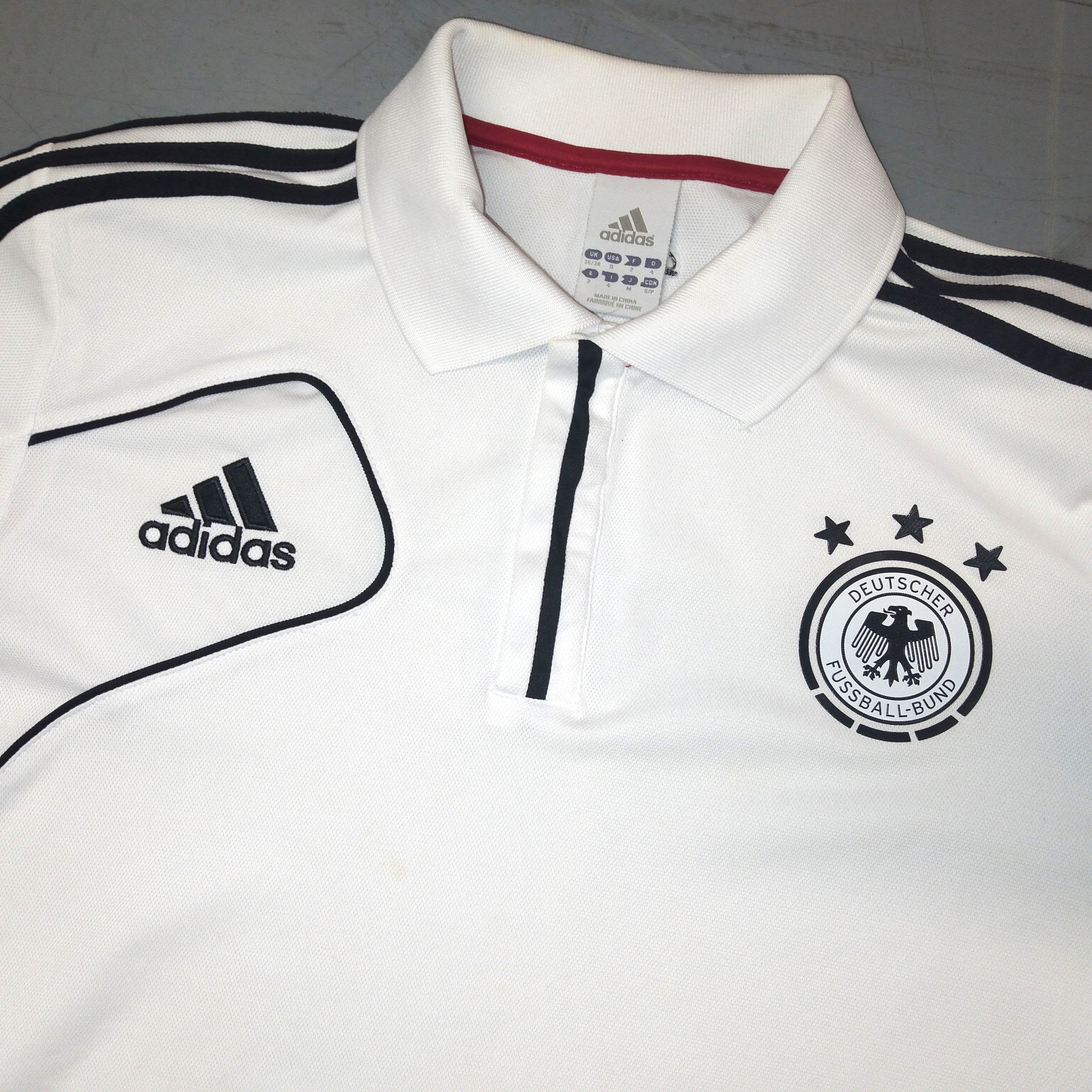 Germany 2011 12 Football Polo Shirt adidas S Fair SHIRTS V SKINS