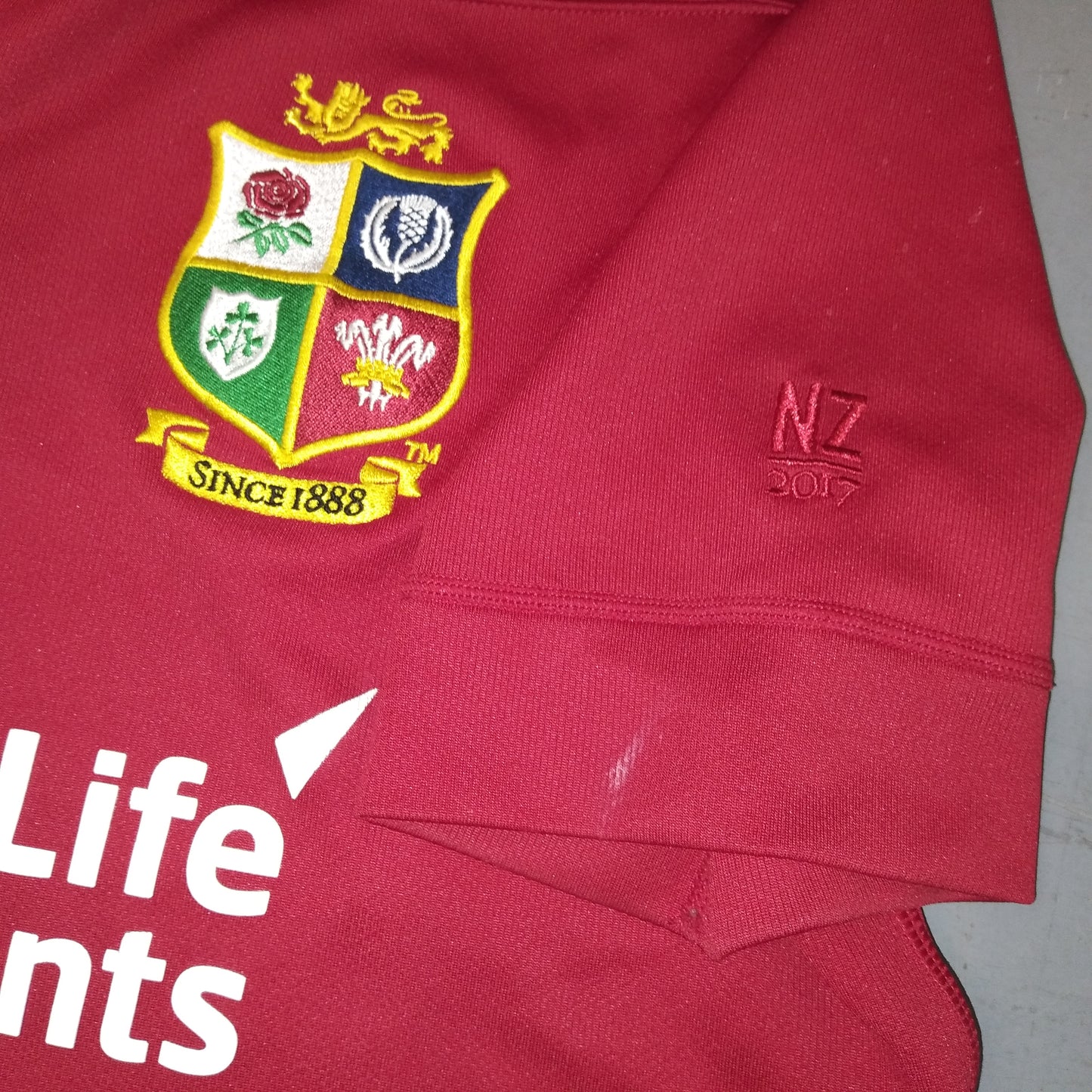 Lions 2017 Rugby Jersey Canterbury (M)   [Good]