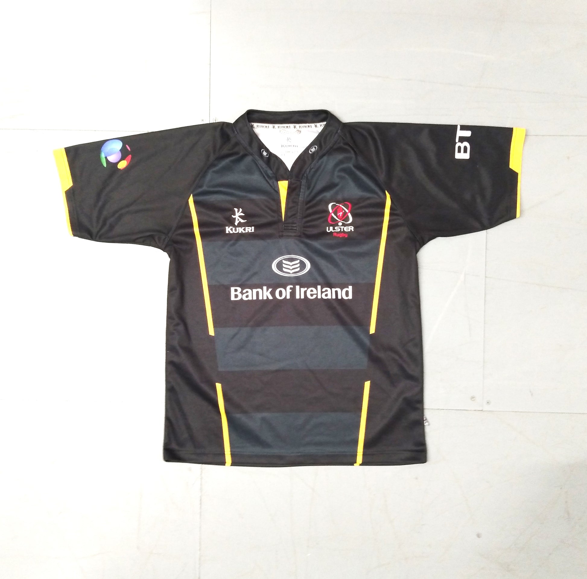 Ulster Rugby  Short Sleeve  Away  Jersey  2012 / 13  Kukri     Unisex Adults       Bank of Ireland  Belfast Ravenhill  SHIRTS V SKINS   