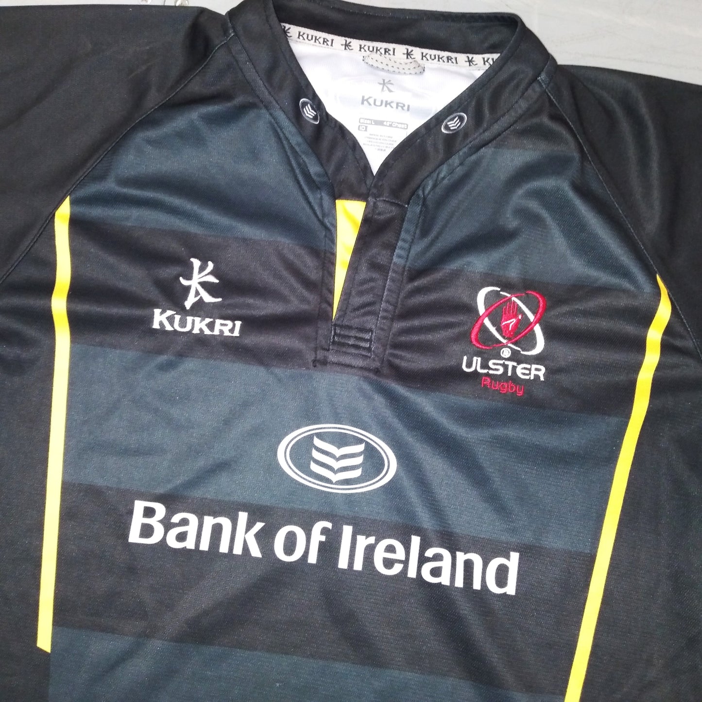 Ulster 2012 / 13 Rugby Jersey Kukri (L)   [Good]