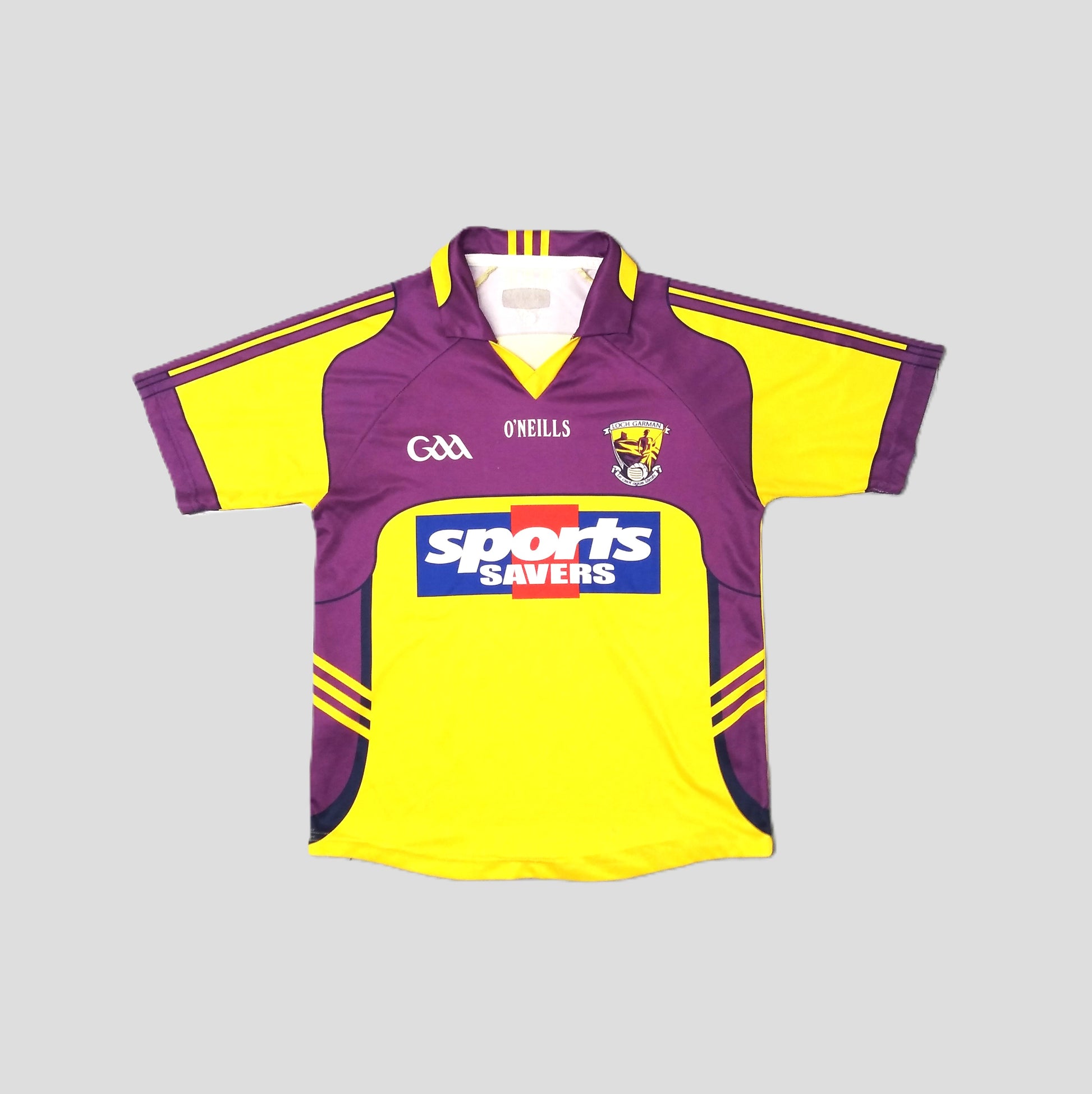 Wexford GAA  Short Sleeve  Home  Jersey  2009 / 10  O'Neills     Unisex Adults       Sports Savers  Loch Gormain  SHIRTS V SKINS   
