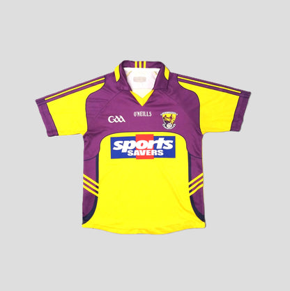 Wexford GAA  Short Sleeve  Home  Jersey  2009 / 10  O'Neills     Unisex Adults       Sports Savers  Loch Gormain  SHIRTS V SKINS   