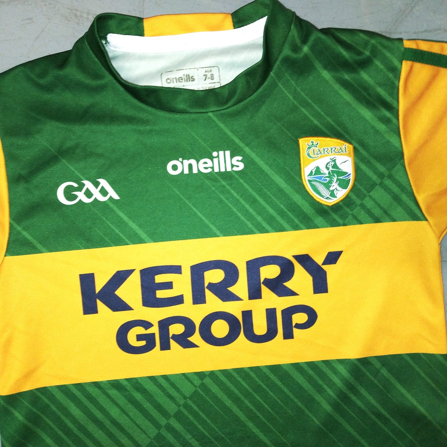 Kerry 2019 / 20 GAA Jersey O'Neills (7-8 Years)   [Average]