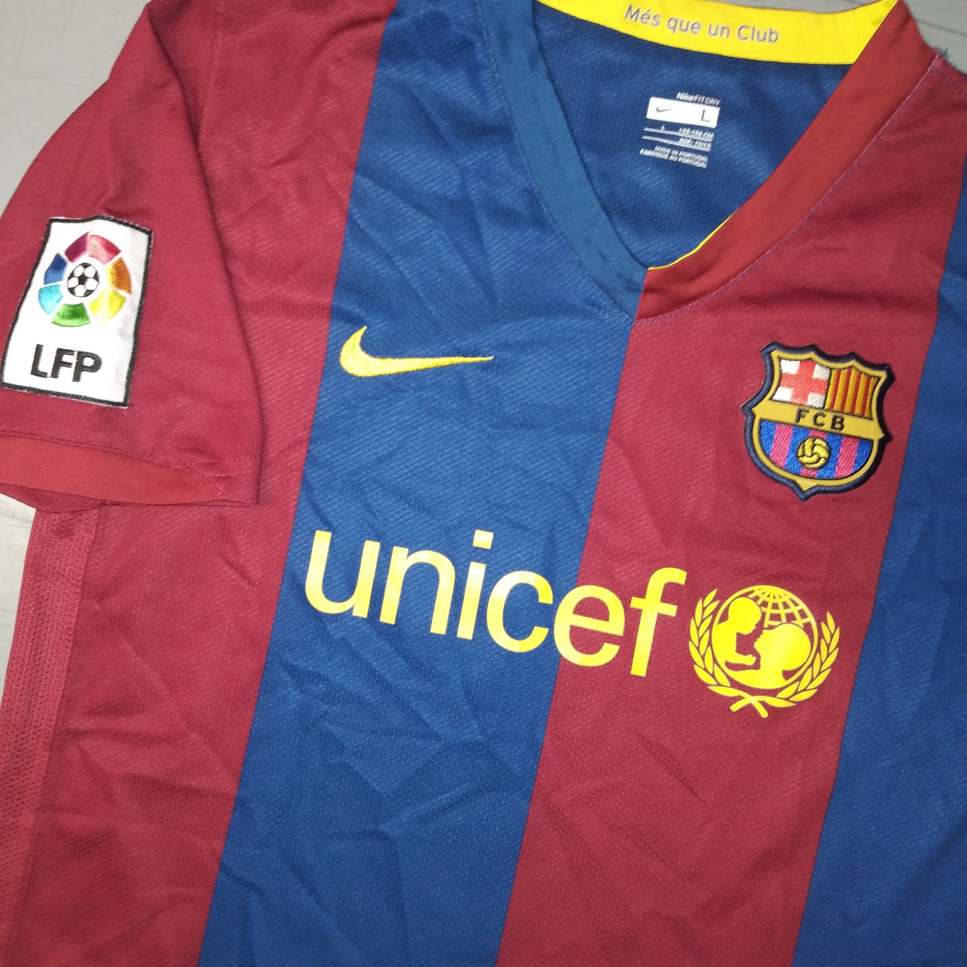 Barcelona 2006 07 Football Jersey Nike 12 13 Years Very Good SHIRTS V SKINS