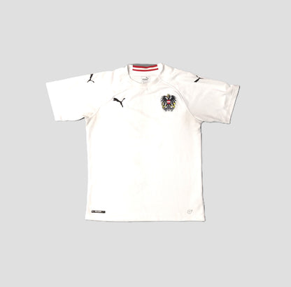 Austria Football  Short Sleeve  Away  Jersey  2018 / 19  Puma     Unisex Adults  Euro 2024         SHIRTS V SKINS   