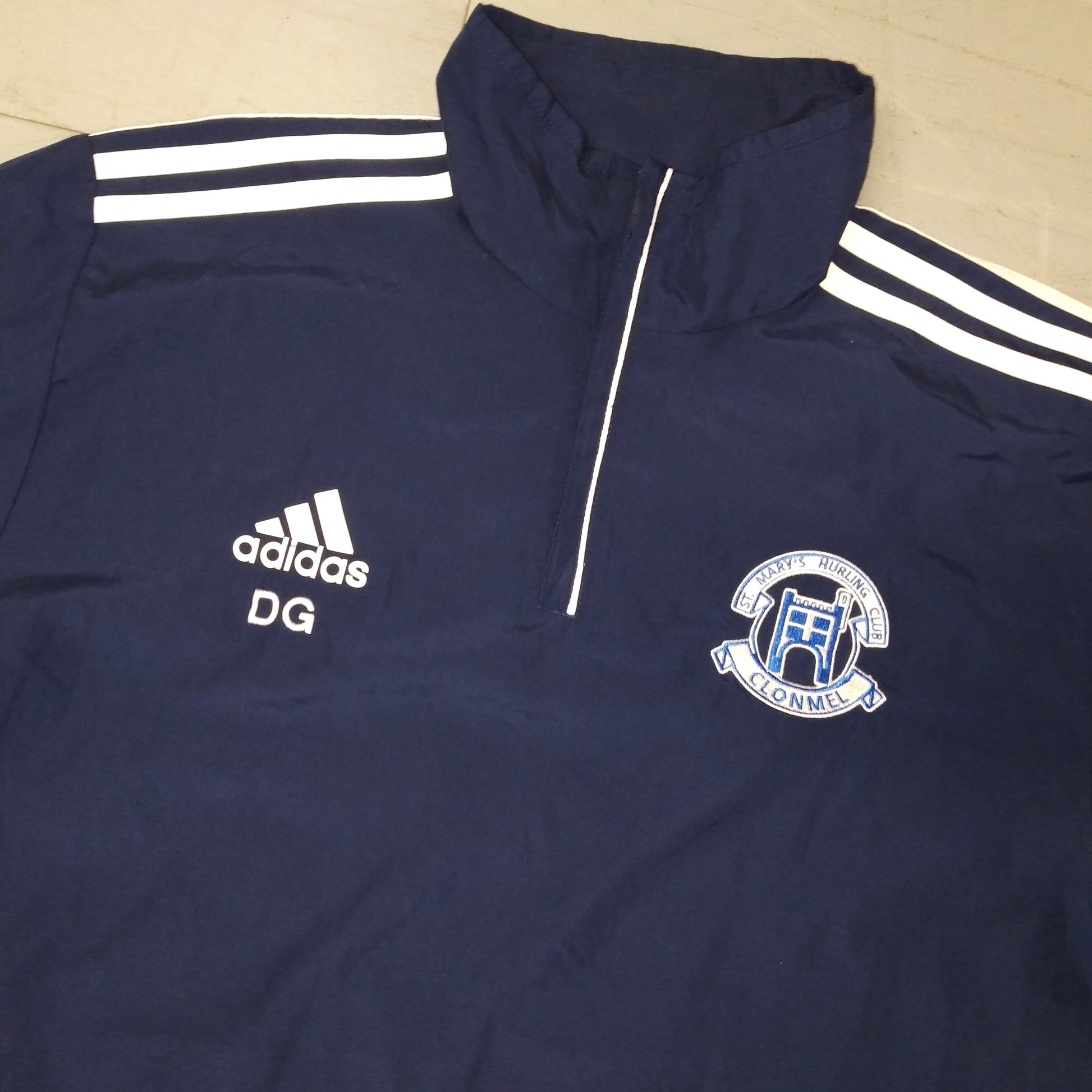 St Marys Clonmel GAA  Long Sleeve  Training  Jacket  2010s  adidas  Player Issue   Unisex Adults           SHIRTS V SKINS   