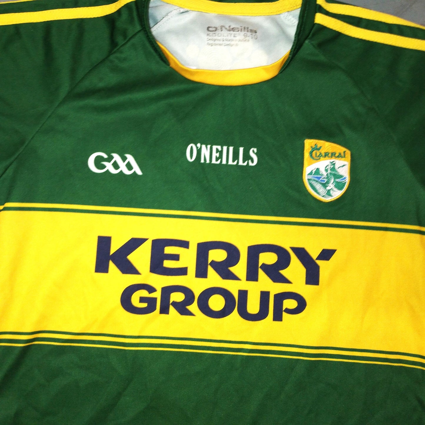 Kerry 2015 / 16 GAA Jersey O'Neills (9-10 Years)   [Fair]