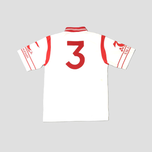 Tyrone GAA  Short Sleeve  Home  Jersey  1999 / 00  O'Neills  Player Issue   Unisex Adults  Match Worn   #3  WJ Dolan  Tir Eoghan  SHIRTS V SKINS   
