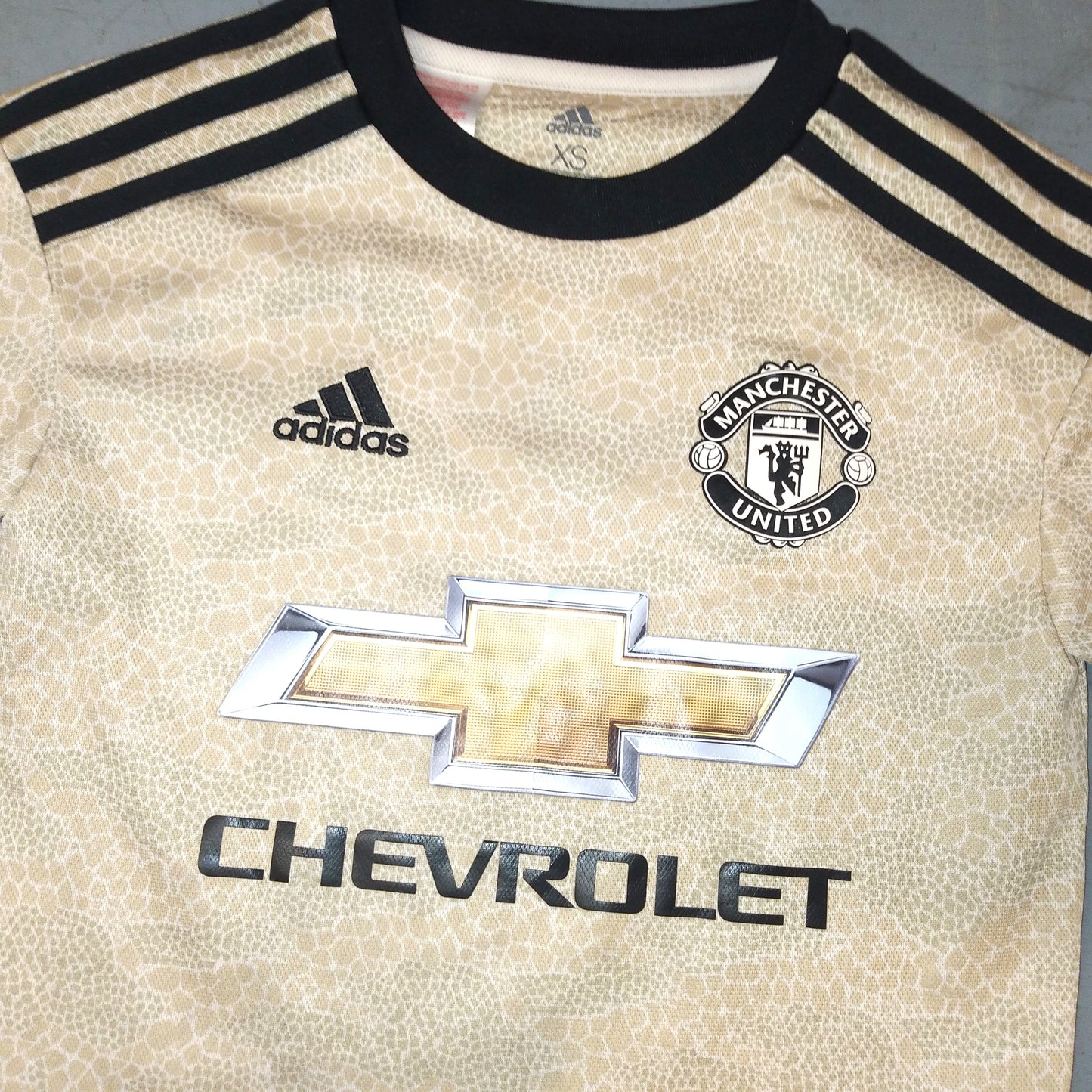 Manchester United 2019 / 20 Football Jersey adidas (7-8 Years)   [Excellent]