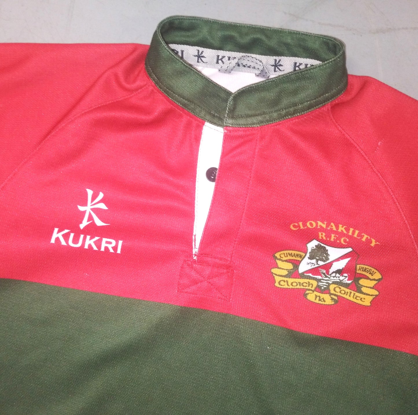 Clonakilty  2000s Rugby Jersey Kukri (11-12 Years)   [Good]