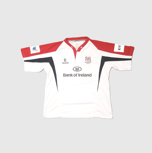 Ulster Rugby  Short Sleeve  Home  Jersey  2012 / 13  Kukri     Unisex Adults       Bank of Ireland  Belfast Ravenhill  SHIRTS V SKINS   