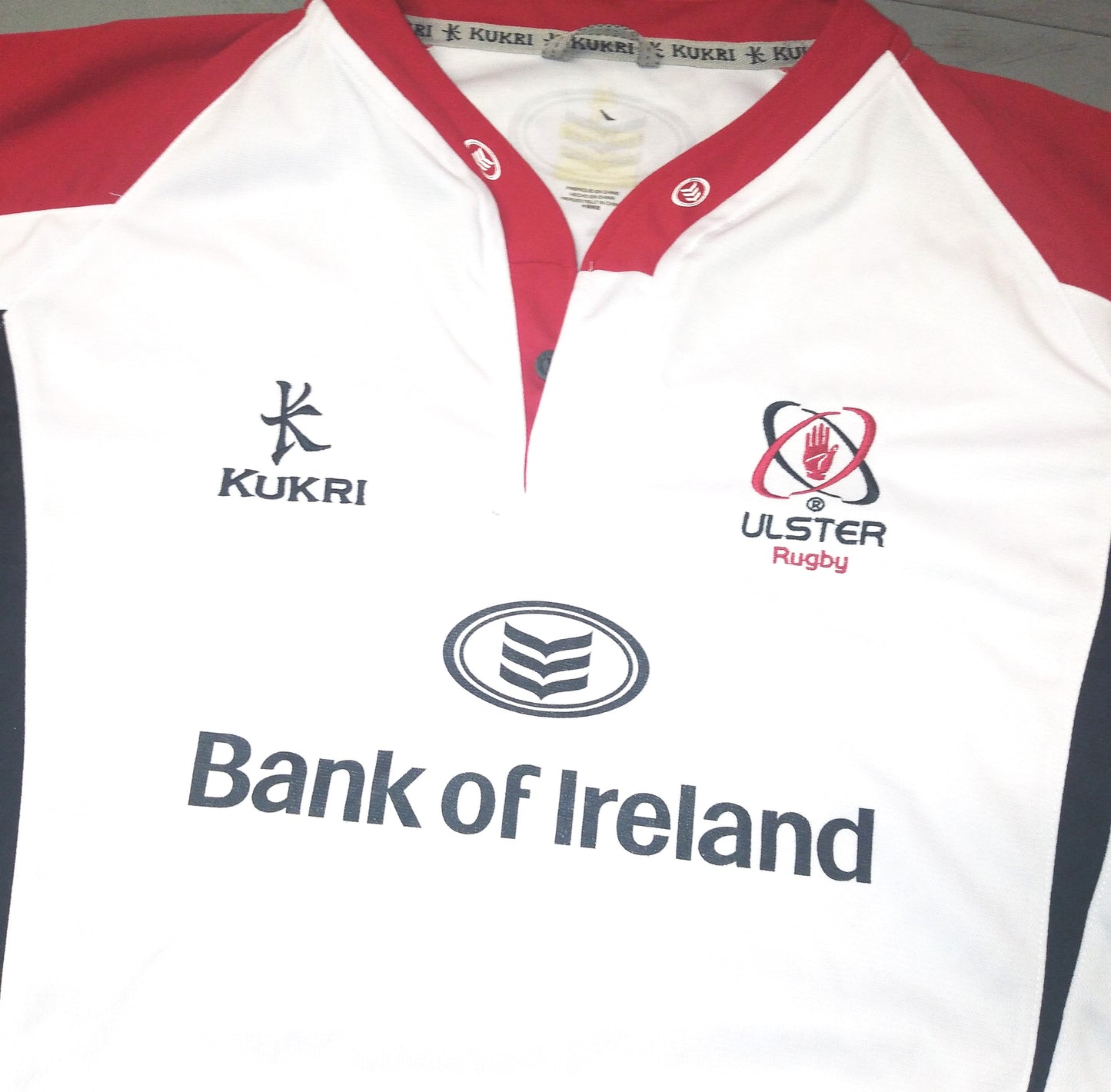 Ulster 2012 / 13 Rugby Jersey Kukri (2XL)   [Very Good]