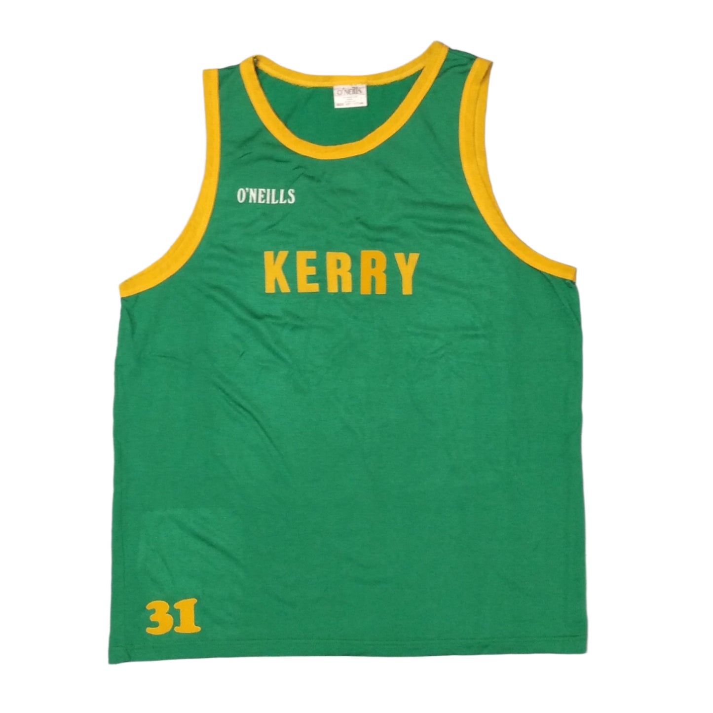 County Kerry  Player Issue  Unisex Adults  Sleeveless  GAA  Training  199s       