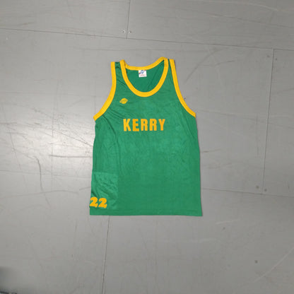 County Kerry  Player Issue  Unisex Adults  Sleeveless  GAA  Training  1980s       gaelic football