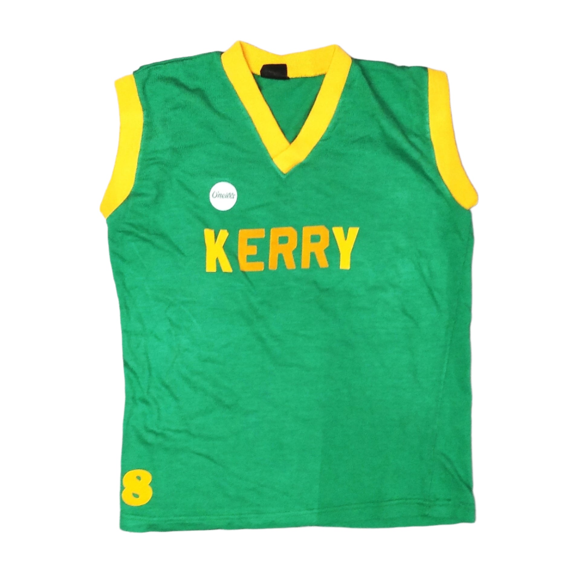 vintage kerry gaa player issue vest singlet retro 1980s O'Neills Gaelic Football hurling