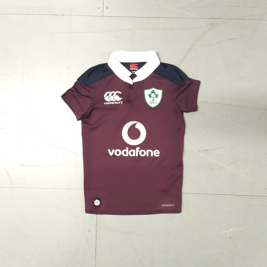 Kids ireland away rugby jersey 2016 217 canterbury purple vodafone