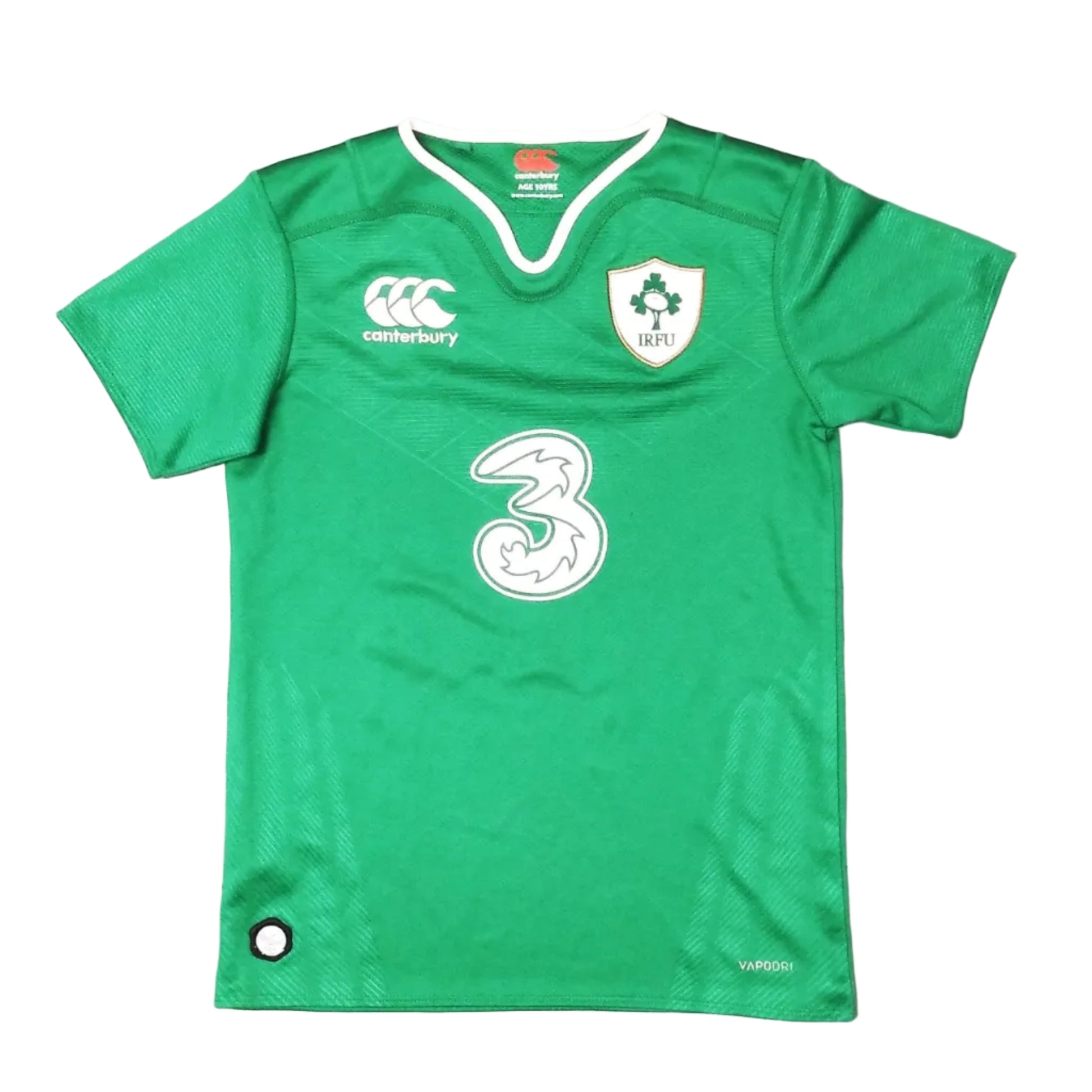 Ireland 2015 16 Rugby Jersey Canterbury (10 Years) [Good