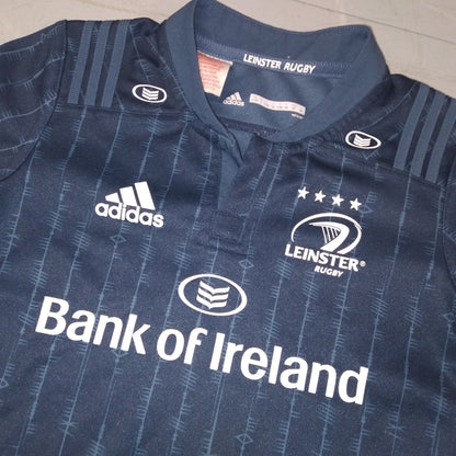 Leinster 2018 / 19 Rugby Jersey adidas (9-10 Years)   [Excellent]