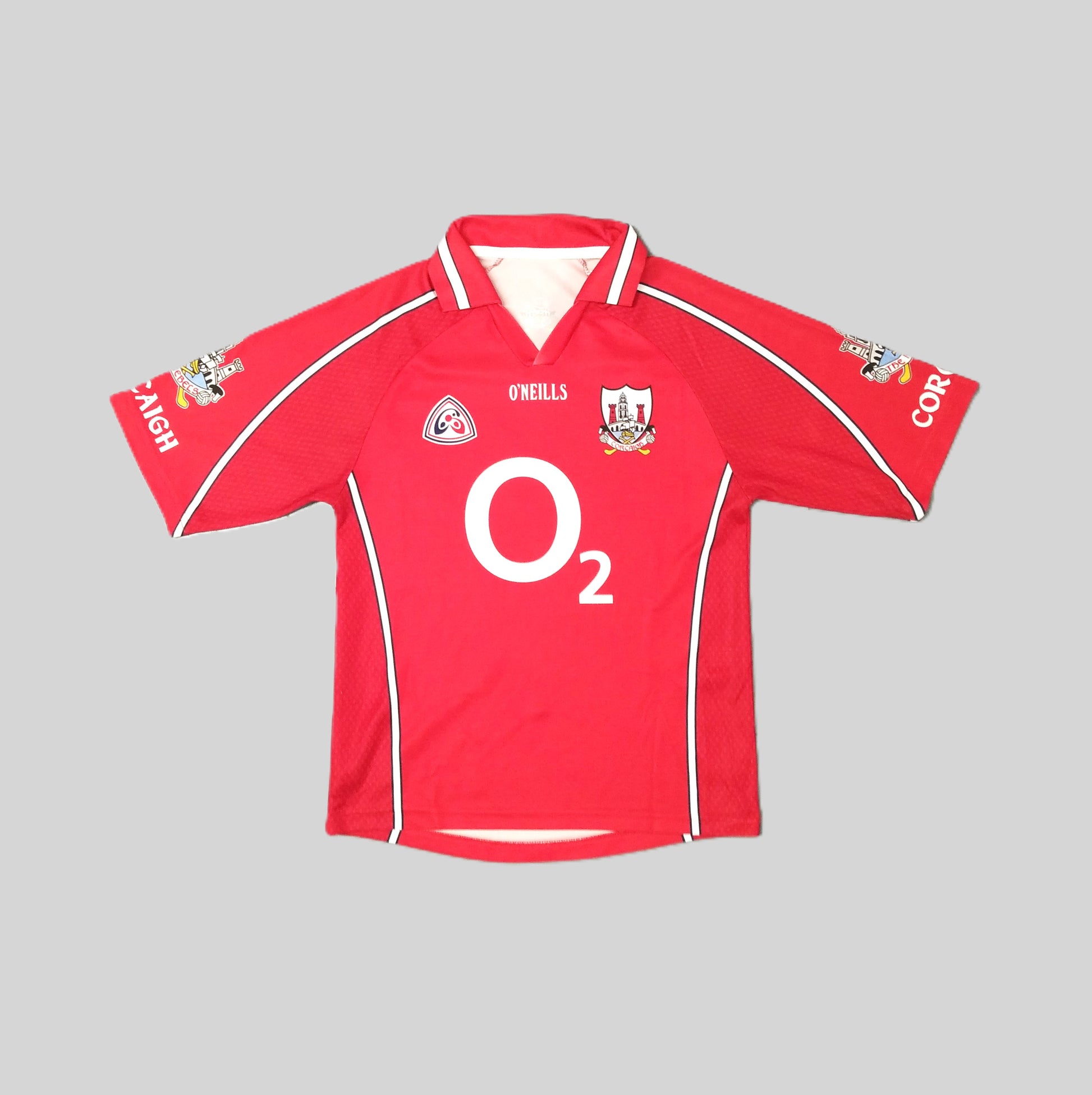 Cork GAA  Short Sleeve  Home  Jersey  2004 / 05  O'Neills     Unisex Adults  corcaigh     2    SHIRTS V SKINS   