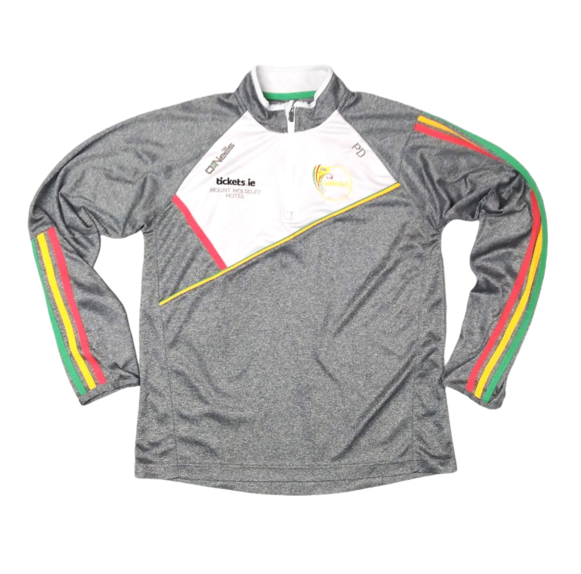 Carlow GAA  Long Sleeve  Training  Sweatshirt  2017 / 18  O'Neills  Player Issue   Unisex Adults       Tickets.ie Mount Wolseley Hotel  paul doyle carlow ceatharlach hurling gaelic games football   SHIRTS V SKINS   