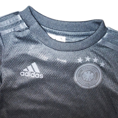 Germany Football  Short Sleeve  Away  Jersey  2019 / 20  adidas     Kids         berlin deutschland black out retro world cup  SHIRTS V SKINS   
