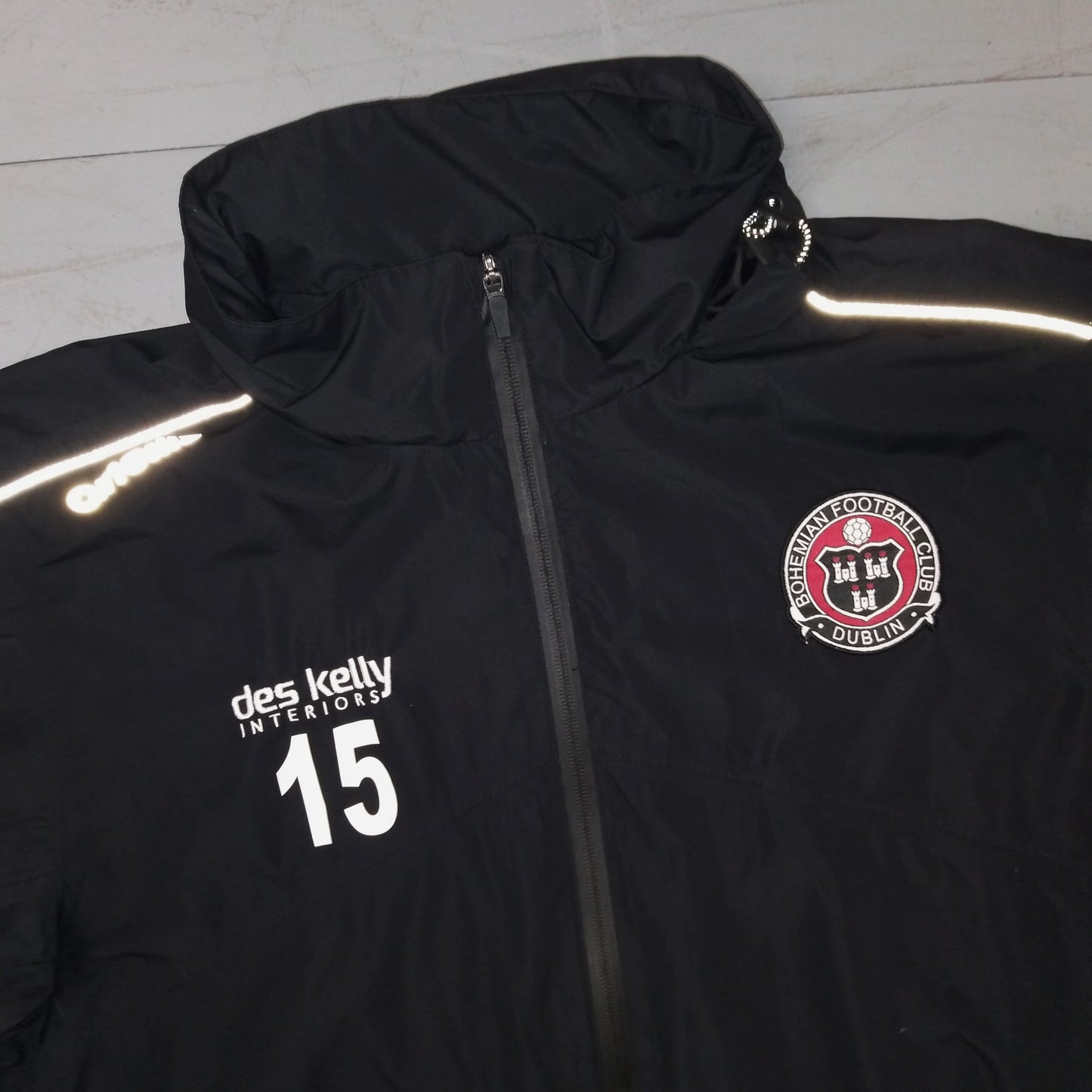 Bohemian FC 2020s Football Jacket O'Neills (L) Player Issue #15 [Very Good]
